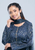 Relaxed Fit Digital Printed Three-Piece Lawn - Image 2