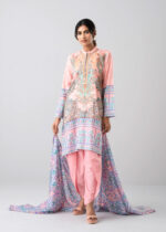 Three-Piece Digital Printed Semi-Formal Lawn